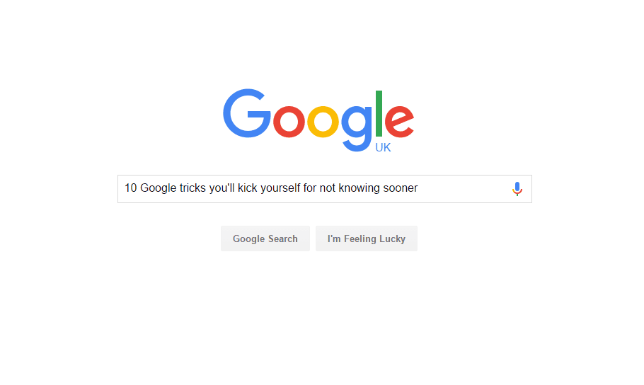 10 Google tricks you’ll kick yourself for not knowing sooner