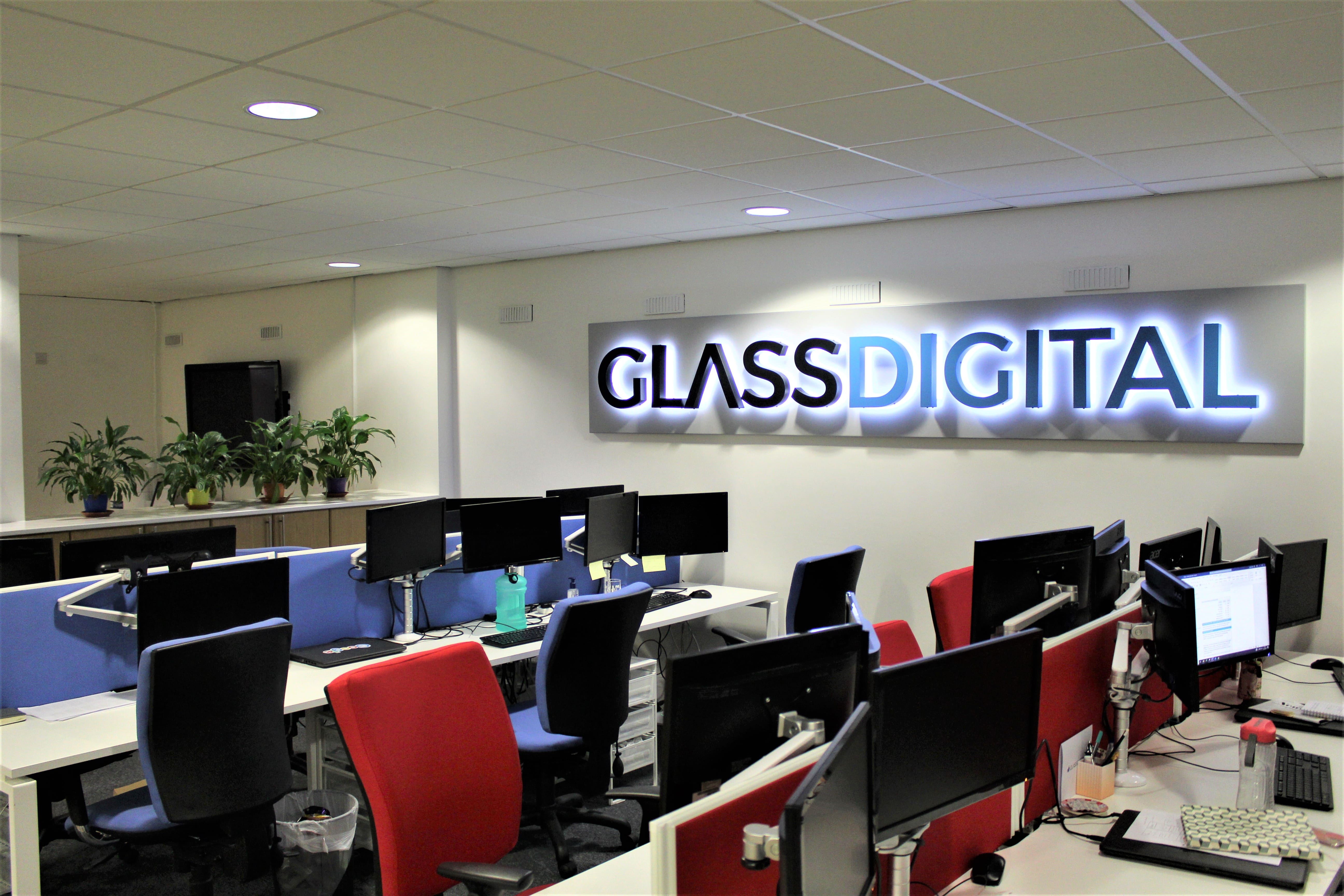 Take a tour around the Glass Digital office