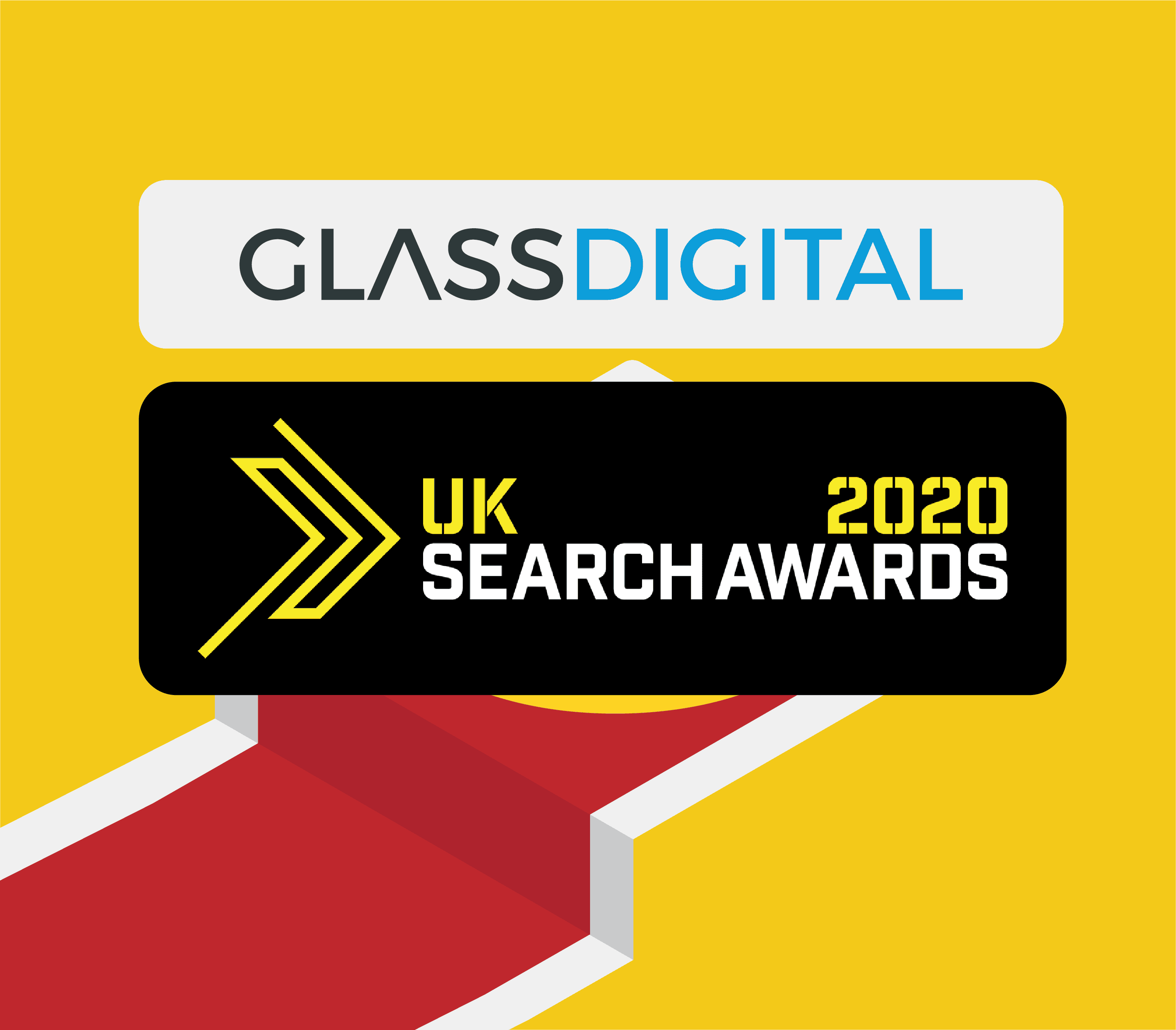 Glass Digital shortlisted for four UK Search Awards
